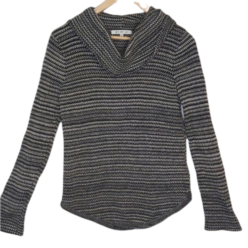 eight eight eight Cowl Neck Sweater size S
